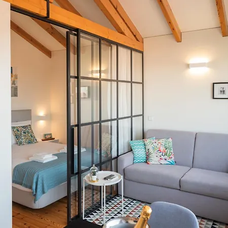 아파트 Panoramic Luxury W Ac Downtown And Metro 포르투